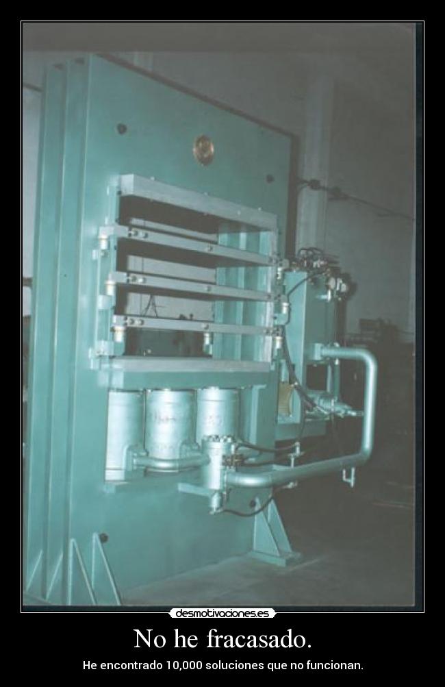 carteles fracasado desmotivaciones