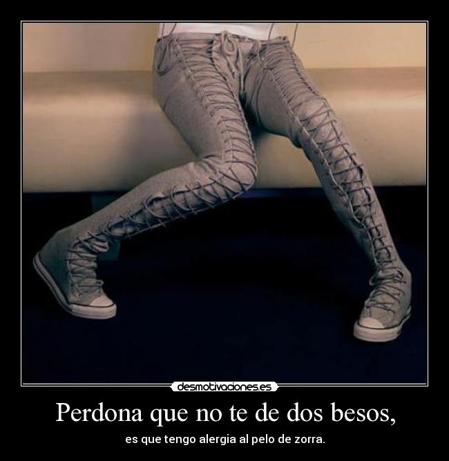 carteles besos zorras everywhere desmotivaciones