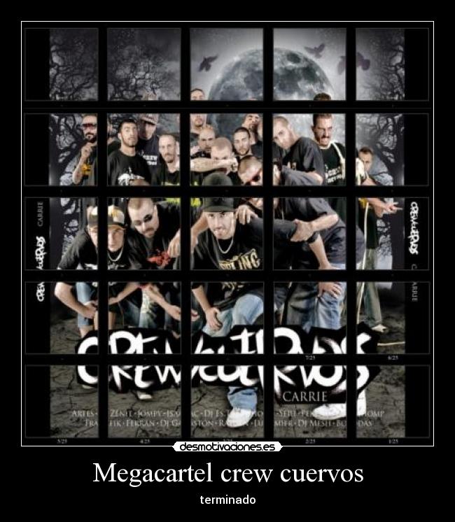 Megacartel crew cuervos - terminado