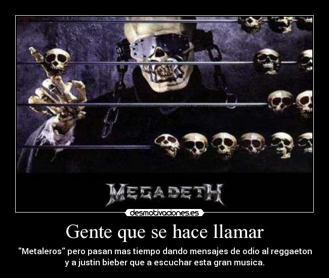 Gente que se hace llamar -