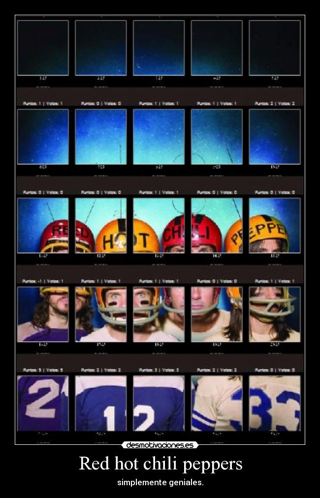 Red hot chili peppers -