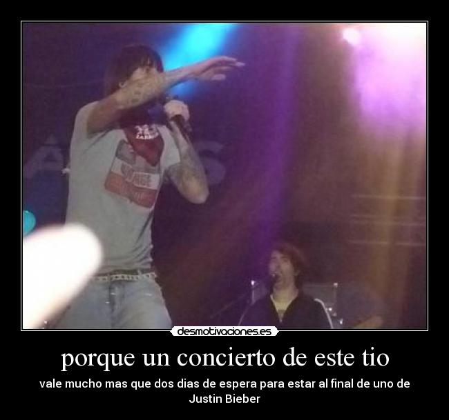 porque un concierto de este tio - 