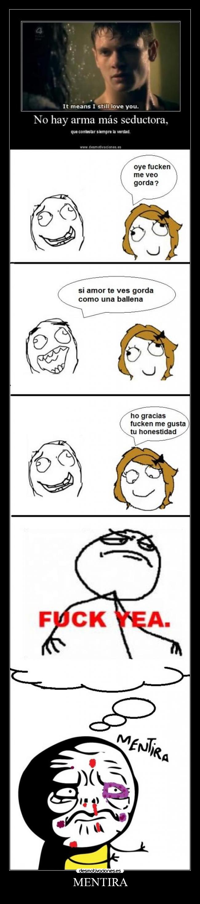 carteles mentira mentira desmotivaciones