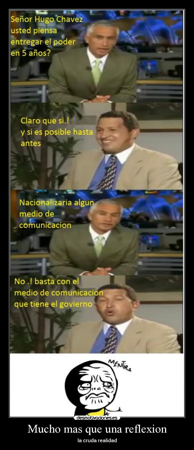 Mucho mas que una reflexion -