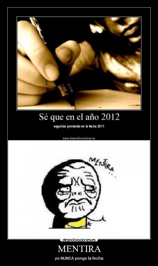 carteles mentira jjaja desmotivaciones