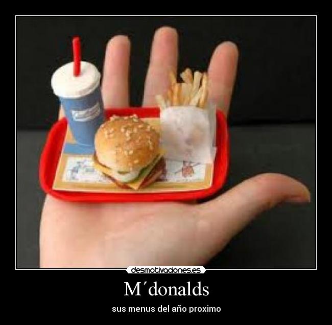 carteles mdonalds desmotivaciones