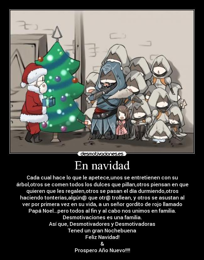 carteles navidad lito96 ezio feliz navidad desmotivadores desmotivadoras desmotivaciones
