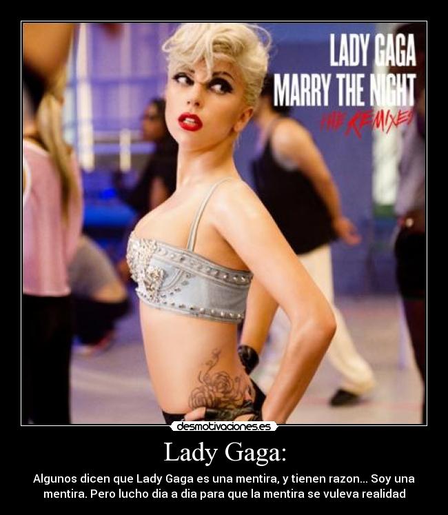 carteles lady gaga desmotivaciones