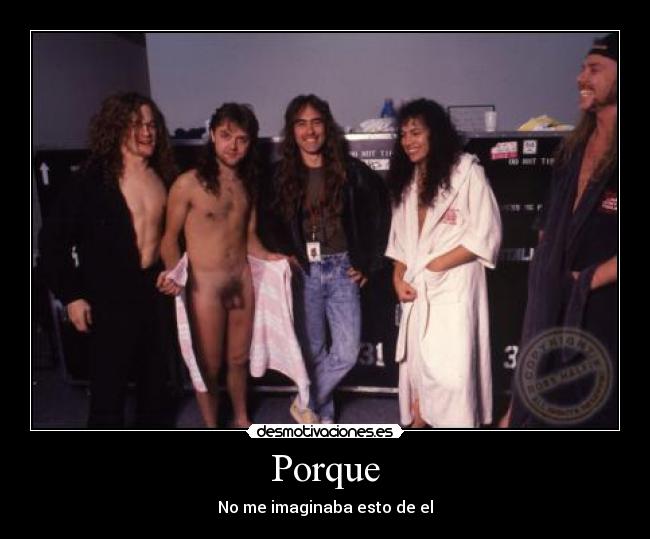 Porque - No me imaginaba esto de el