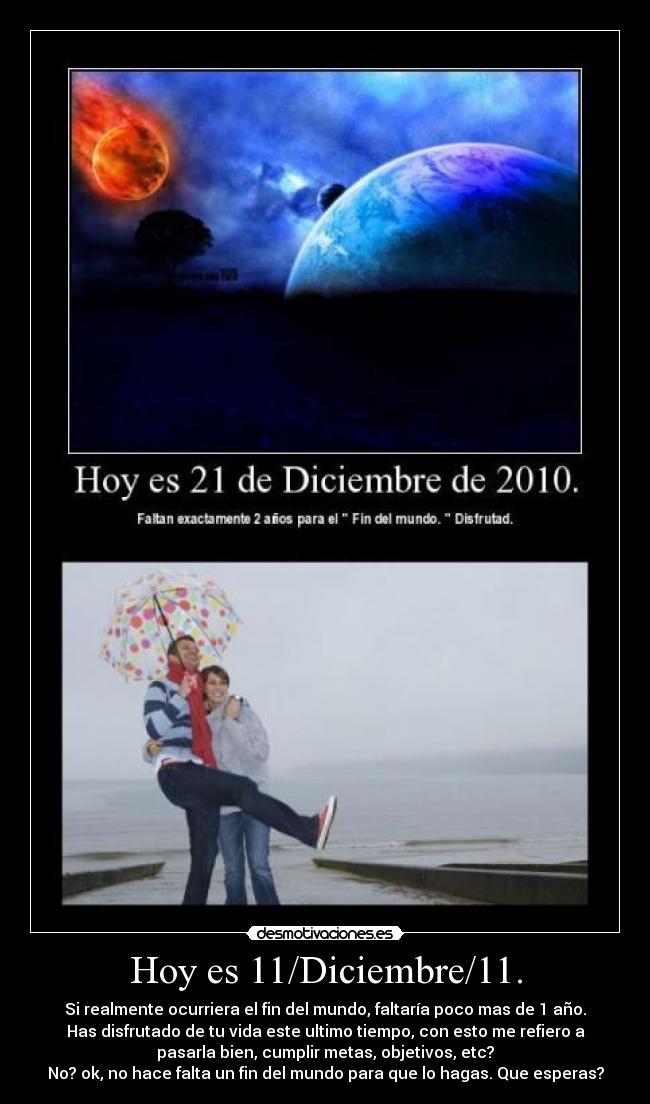 Hoy es 11/Diciembre/11. - 