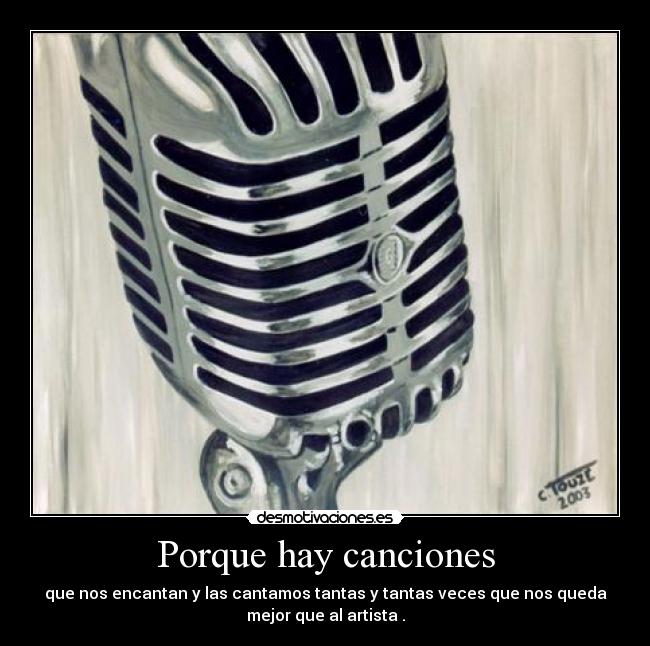 Porque hay canciones -