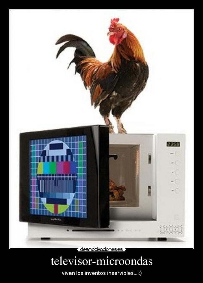 televisor-microondas - vivan los inventos inservibles... :)
