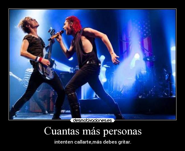 Cuantas más personas - 