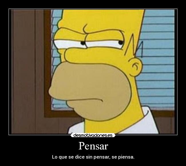 carteles pensar desmotivaciones