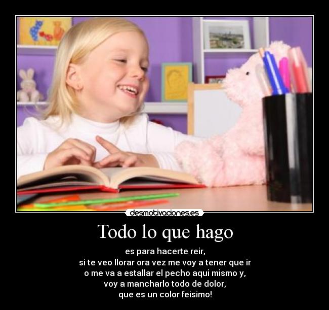 Todo lo que hago -