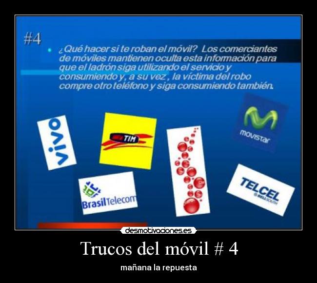 Trucos del móvil # 4 -