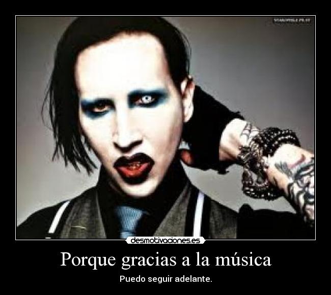 Porque gracias a la música - Puedo seguir adelante.