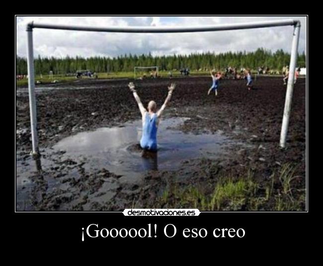 ¡Goooool! O eso creo - 