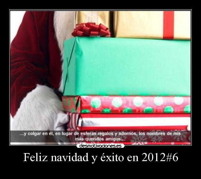 Feliz navidad y éxito en 2012#6 - 