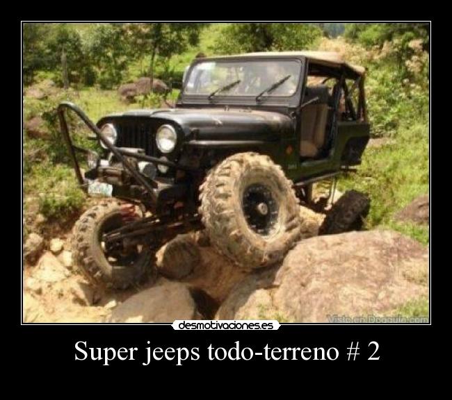 Super jeeps todo-terreno # 2 -