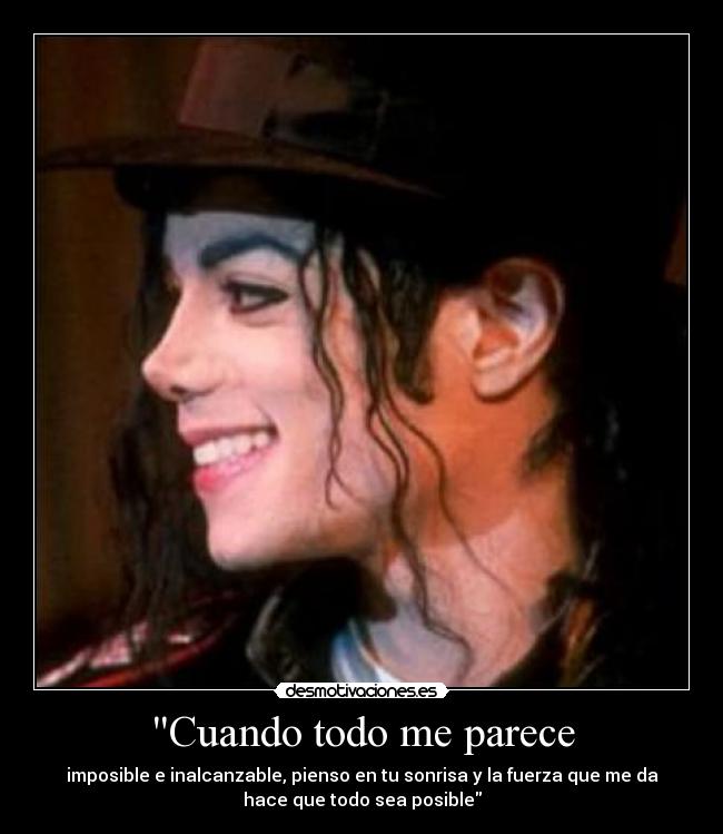 carteles michael jackson sonrisa desmotivaciones