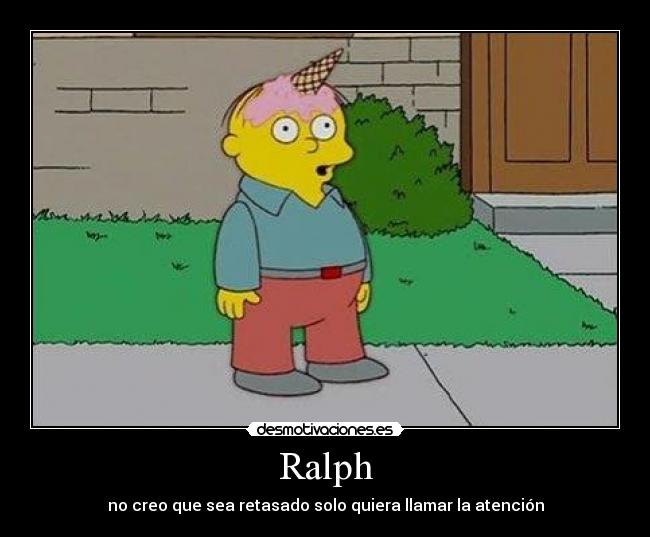 Ralph -