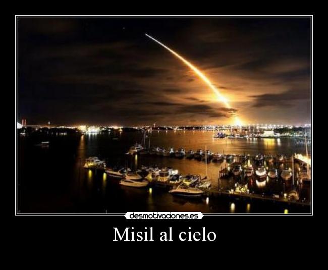 Misil al cielo -