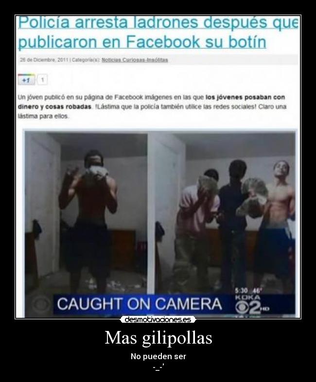 Mas gilipollas - No pueden ser
-_-
