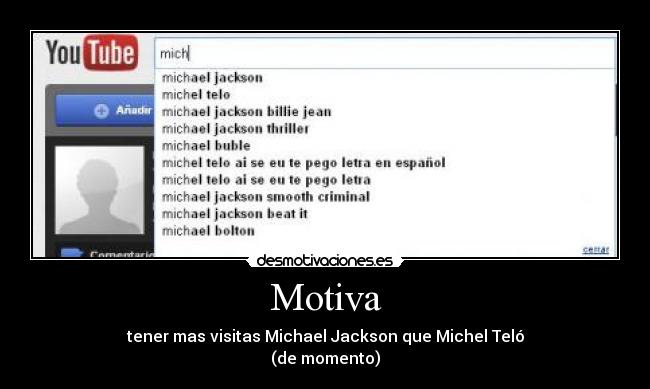 carteles motiva michael jackson michael telo desmotivaciones