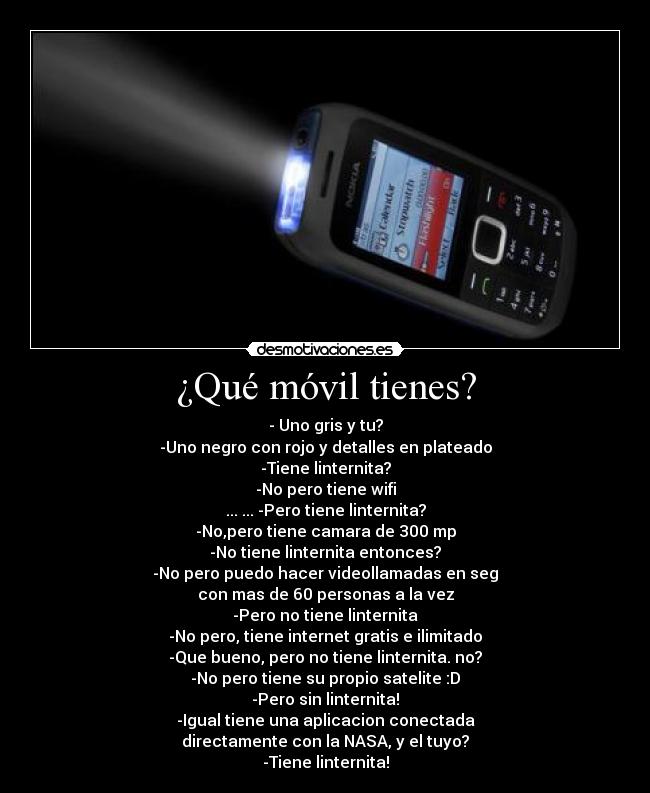 ¿Qué móvil tienes? -