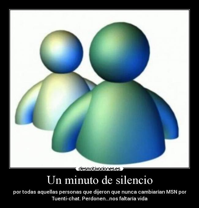 Un minuto de silencio -