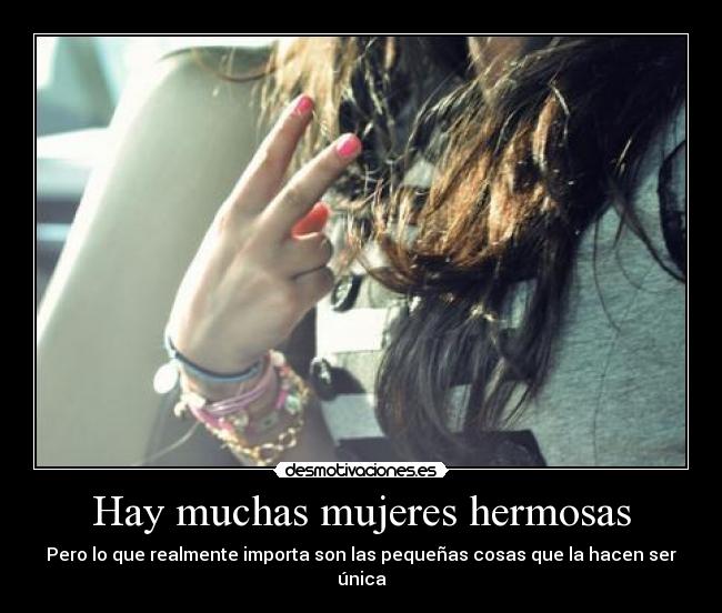 Hay muchas mujeres hermosas - 