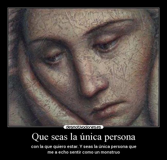 carteles persona unica desmotivaciones