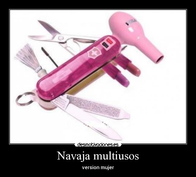 Navaja multiusos - version mujer