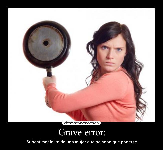 Grave error: - 