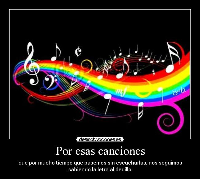 Por esas canciones - 