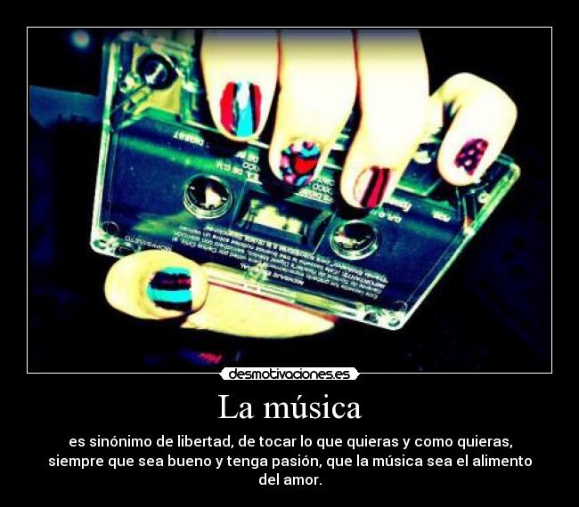 La música -