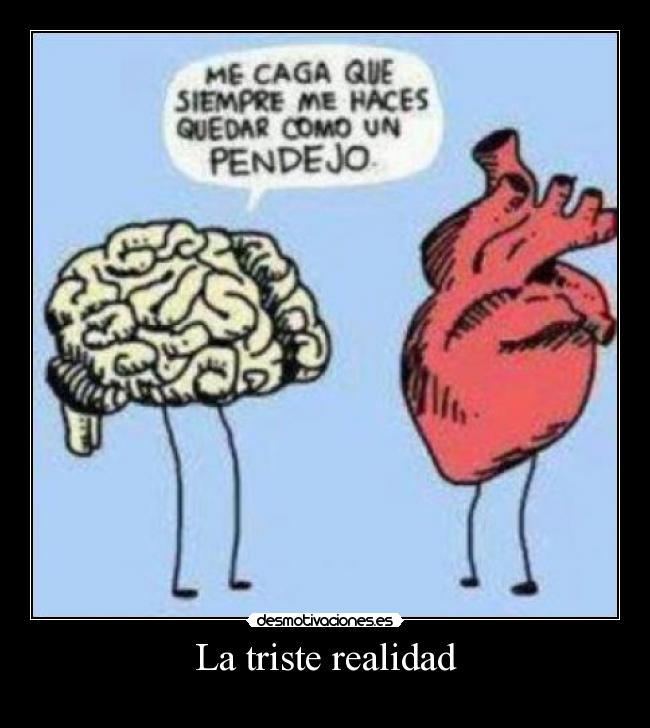 La triste realidad -