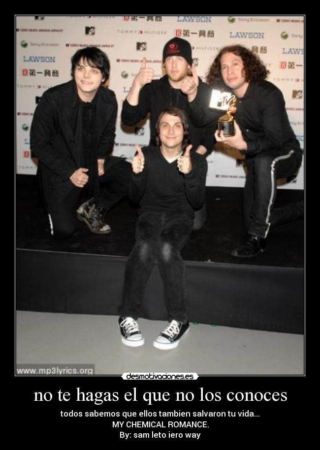 no te hagas el que no los conoces - 