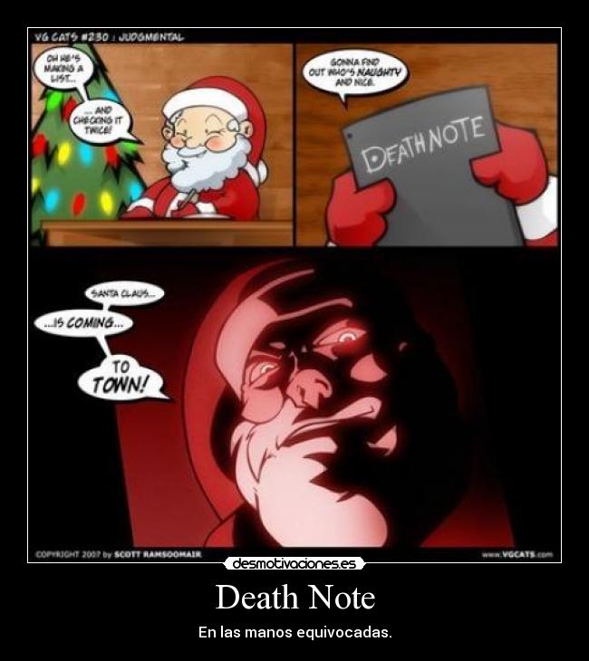 Death Note - En las manos equivocadas.