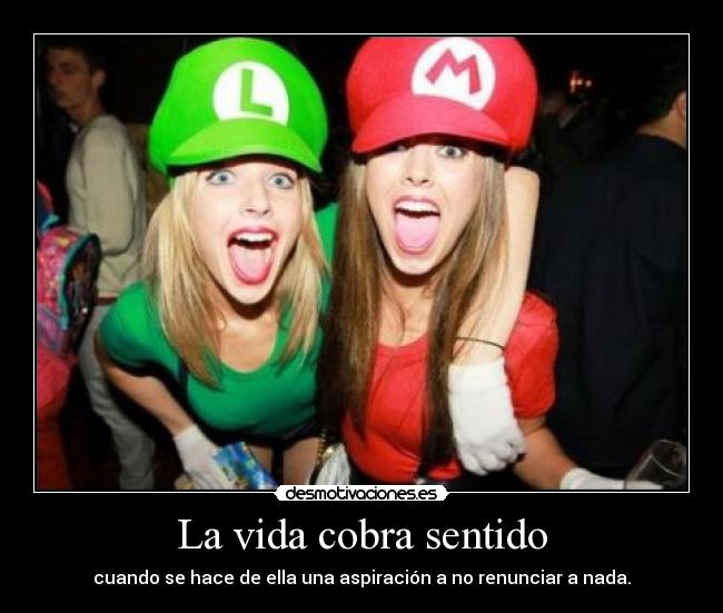 La vida cobra sentido - 
