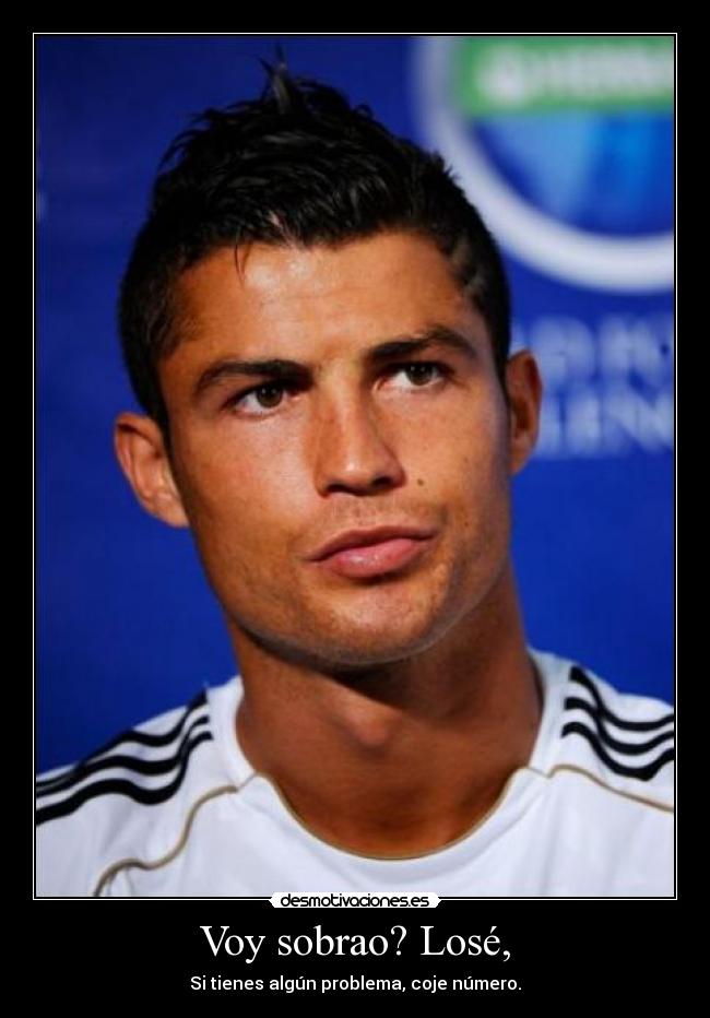 Voy sobrao? Losé, -