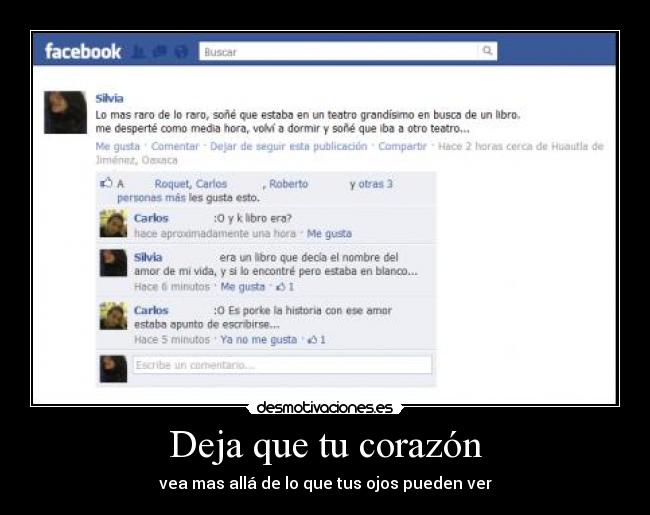 Deja que tu corazón -