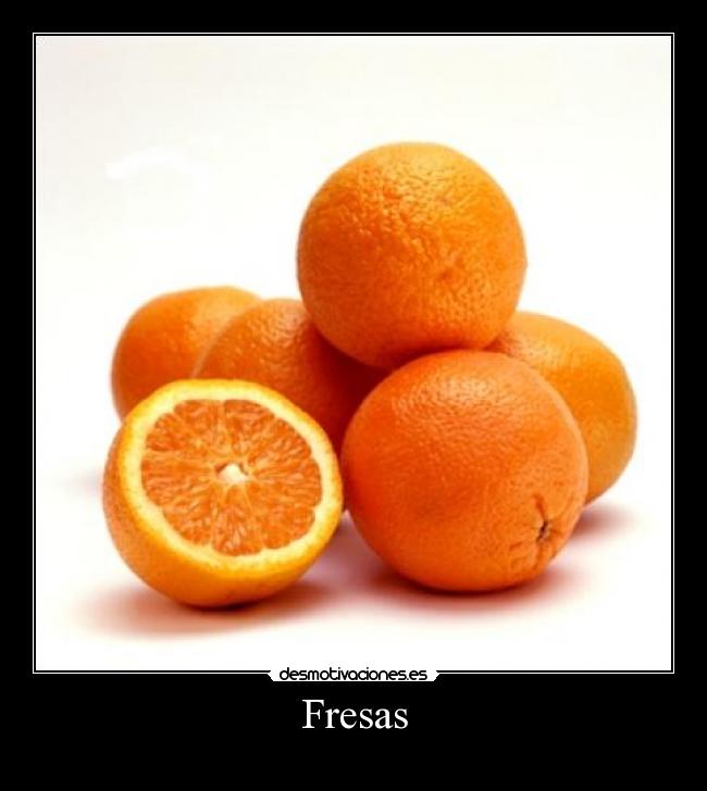 Fresas -