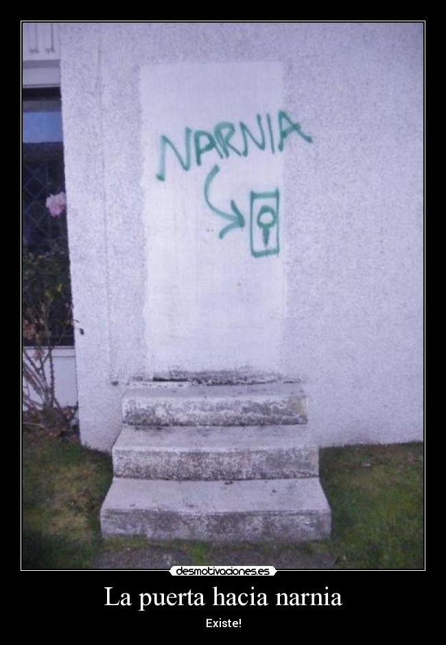 carteles narnia desmotivaciones