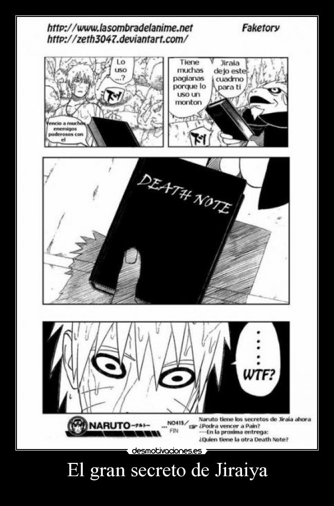 El gran secreto de Jiraiya - 