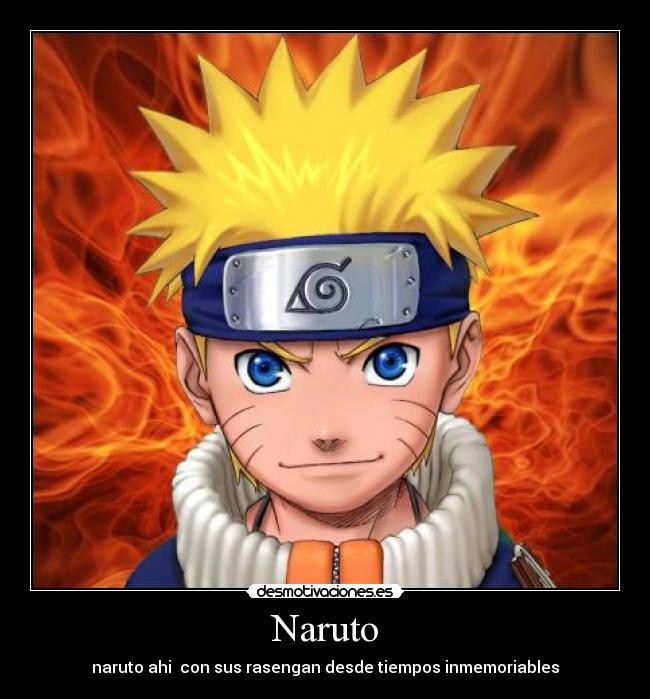Naruto - naruto ahi  con sus rasengan desde tiempos inmemoriables