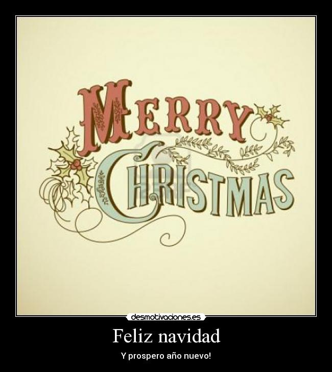 Feliz navidad - 