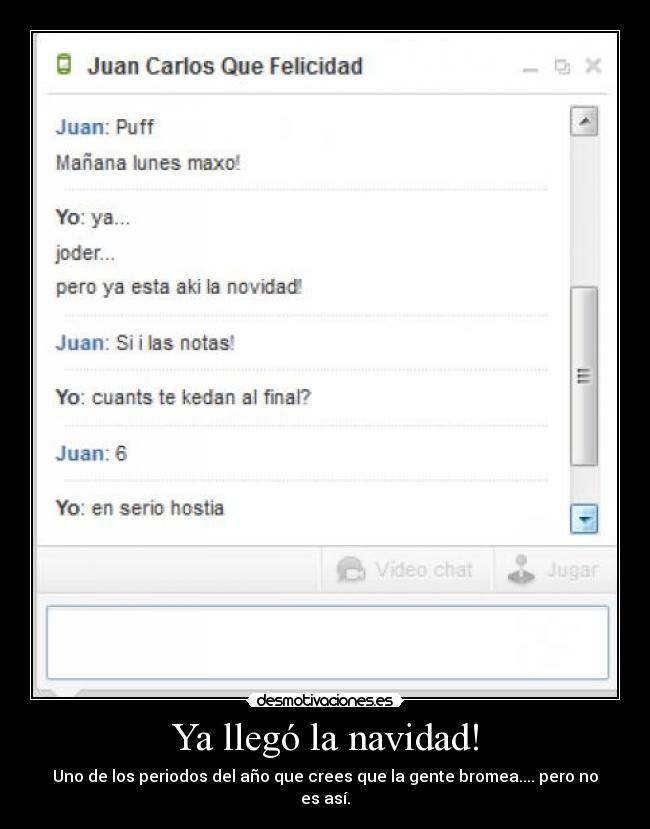 Ya llegó la navidad! - Uno de los periodos del año que crees que la gente bromea.... pero no es así.