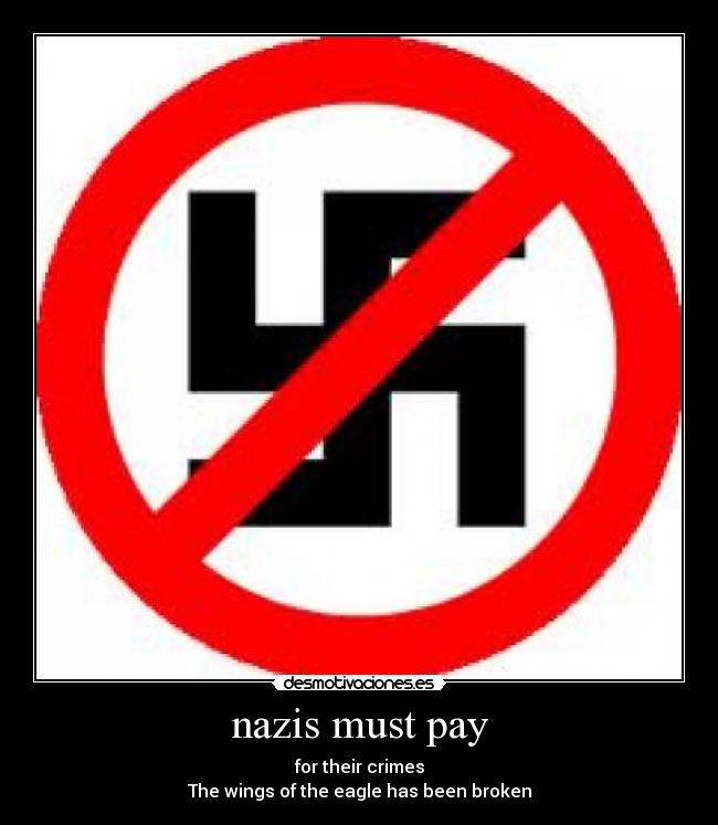 nazis must pay - 